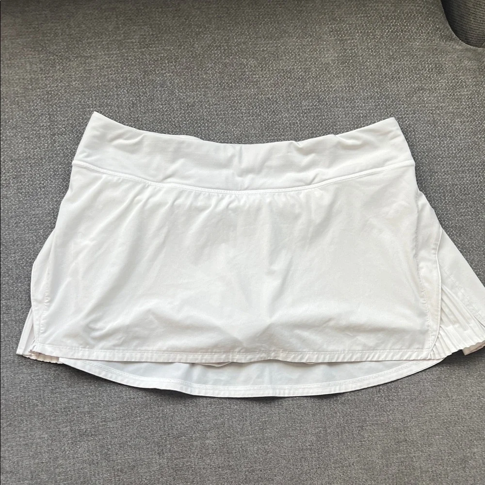 Lululemon Athletica White Skater Skirt